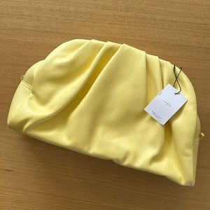 NWT Yellow Fawn Design clutch purse